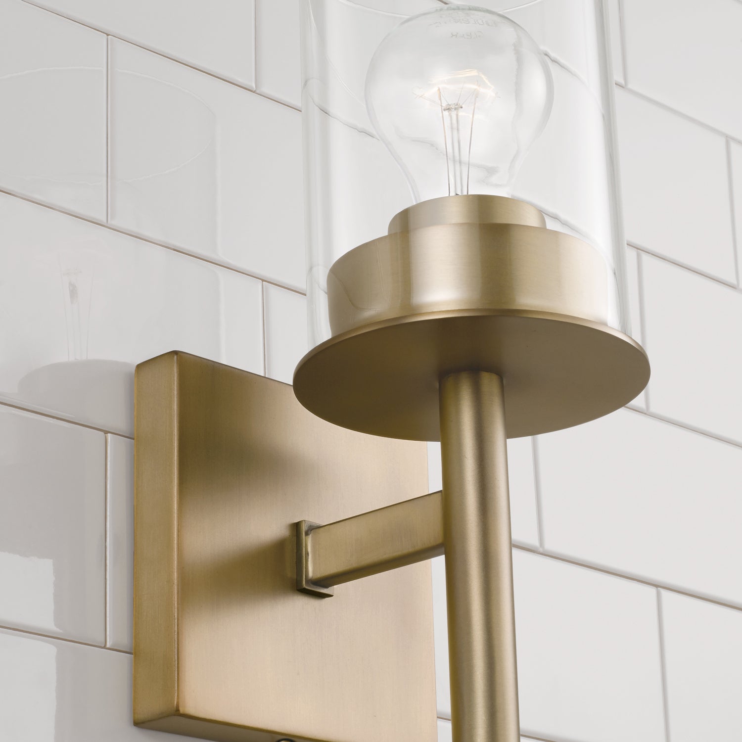 Capital Lighting - 646811AD-532 - One Light Wall Sconce - Mason - Aged Brass