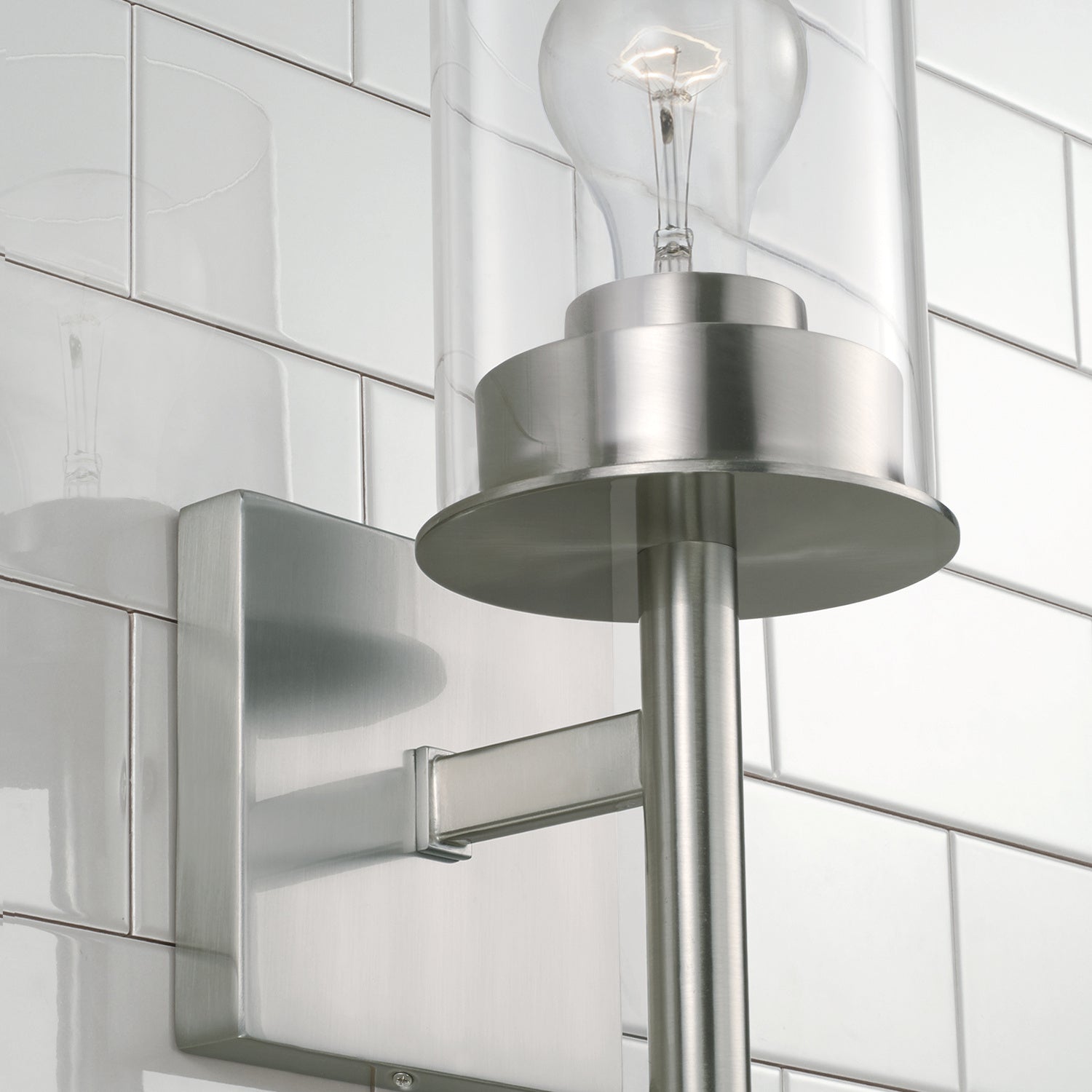 Capital Lighting - 646811BN-532 - One Light Wall Sconce - Mason - Brushed Nickel