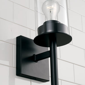 Capital Lighting - 646811MB-532 - One Light Wall Sconce - Mason - Matte Black