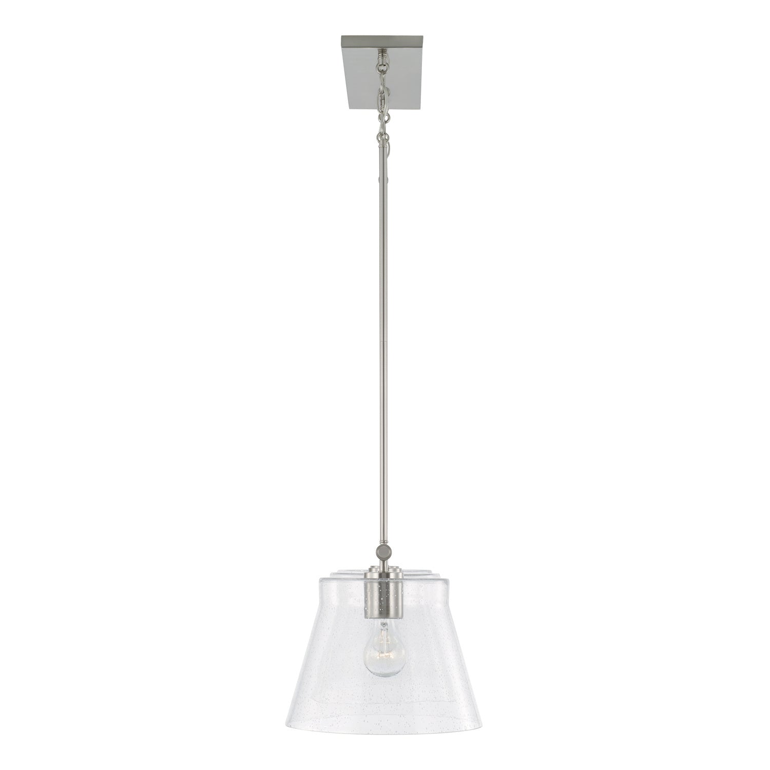 Capital Lighting - 846931BN - Three Light Island Pendant - Baker - Brushed Nickel