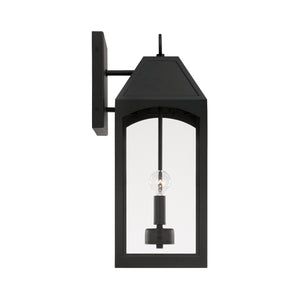 Capital Lighting - 946321BK - Two Light Outdoor Wall Lantern - Burton - Black