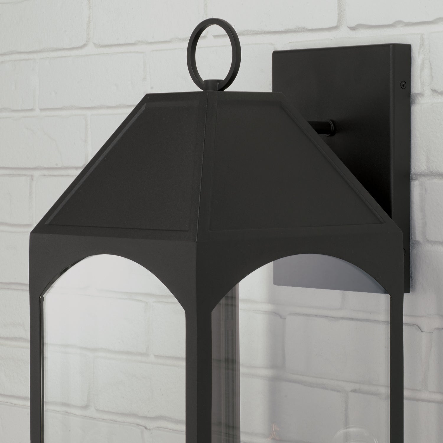 Capital Lighting - 946341BK - Four Light Outdoor Wall Lantern - Burton - Black