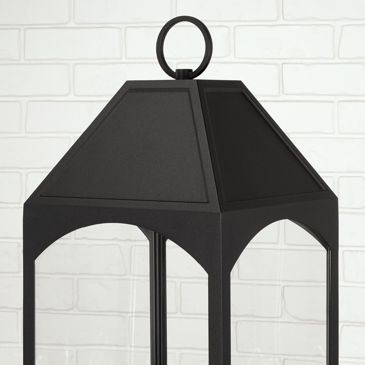 Capital Lighting - 946343BK - Four Light Outdoor Post Lantern - Burton - Black