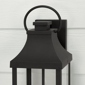 Capital Lighting - 946421BK - Two Light Outdoor Wall Lantern - Bradford - Black