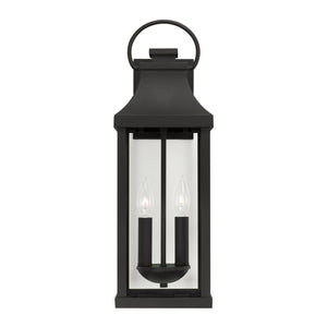 Capital Lighting - 946421BK - Two Light Outdoor Wall Lantern - Bradford - Black