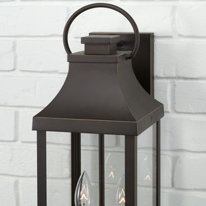 Capital Lighting - 946421OZ - Two Light Outdoor Wall Lantern - Bradford - Oiled Bronze