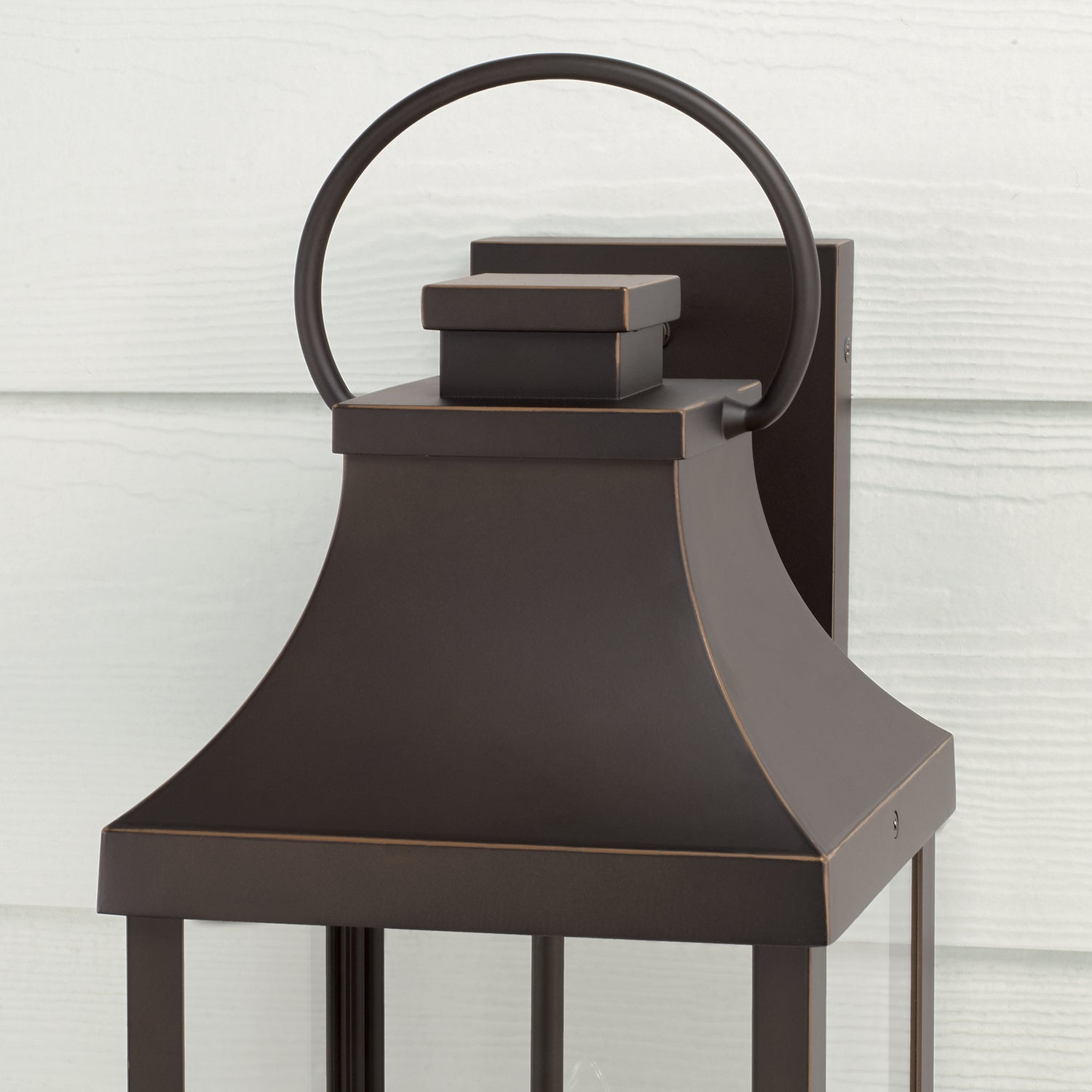 Capital Lighting - 946431OZ - Three Light Outdoor Wall Lantern - Bradford - Oiled Bronze