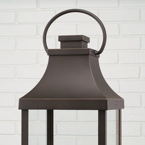 Capital Lighting - 946432OZ - Three Light Outdoor Post Lantern - Bradford - Oiled Bronze