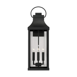 Capital Lighting - 946441BK - Four Light Outdoor Wall Lantern - Bradford - Black