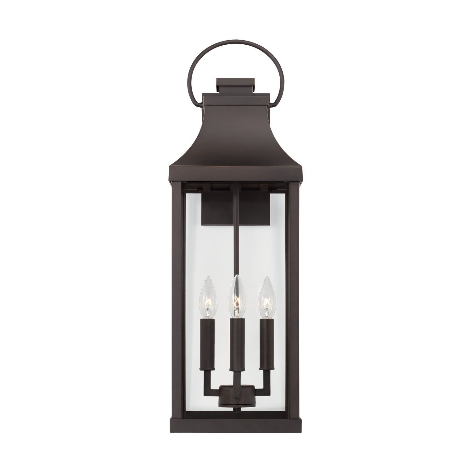 Capital Lighting - 946441OZ - Four Light Outdoor Wall Lantern - Bradford - Oiled Bronze