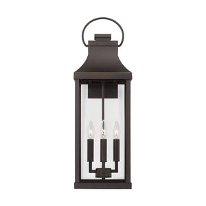 Capital Lighting - 946441OZ - Four Light Outdoor Wall Lantern - Bradford - Oiled Bronze