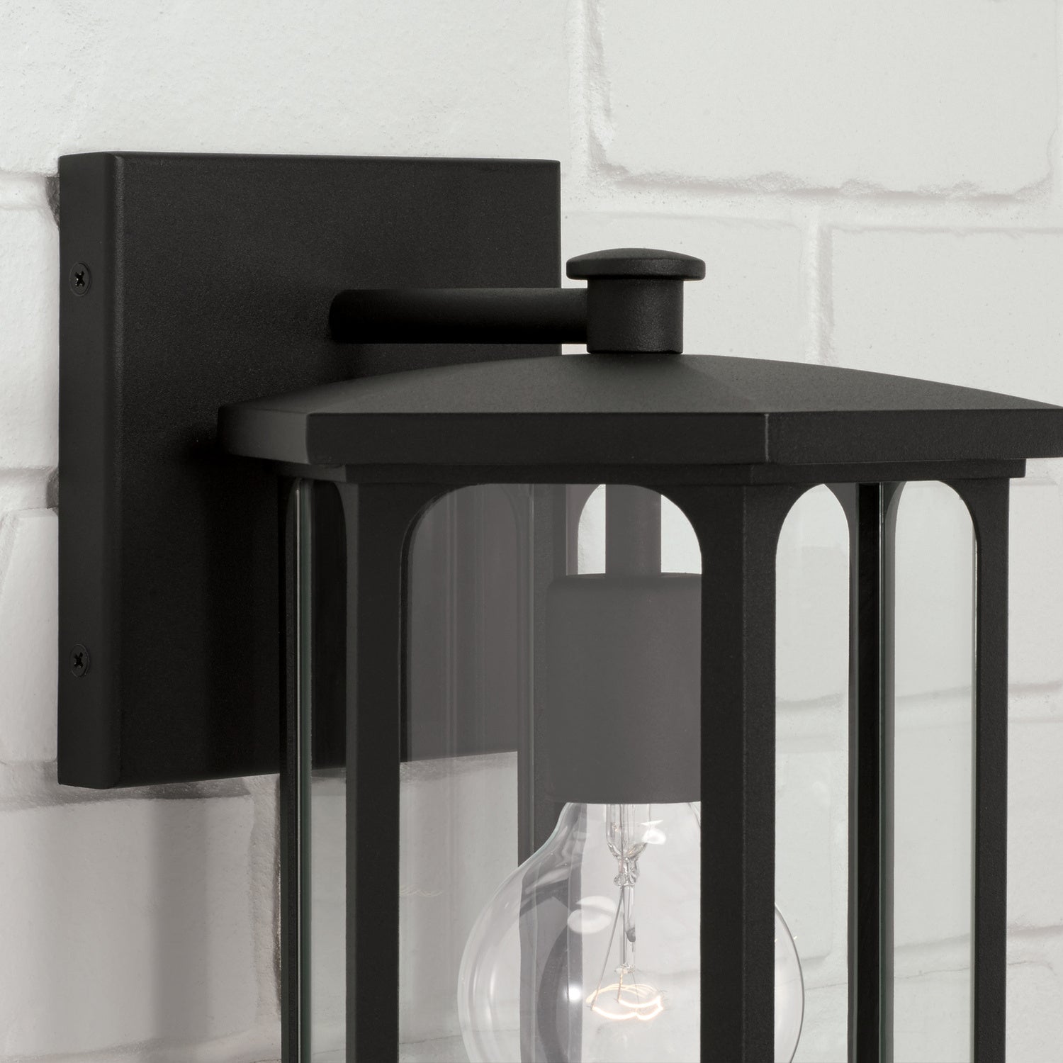 Capital Lighting - 946611BK - One Light Outdoor Wall Lantern - Walton - Black