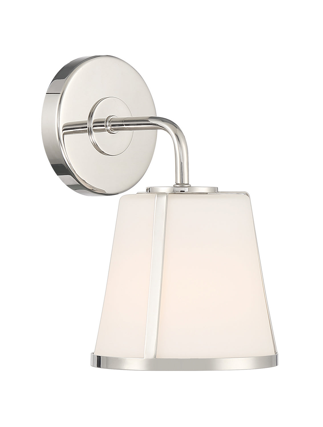 Crystorama - FUL-911-PN - One Light Wall Sconce - Fulton - Polished Nickel