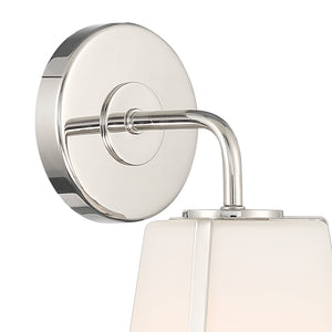 Crystorama - FUL-911-PN - One Light Wall Sconce - Fulton - Polished Nickel