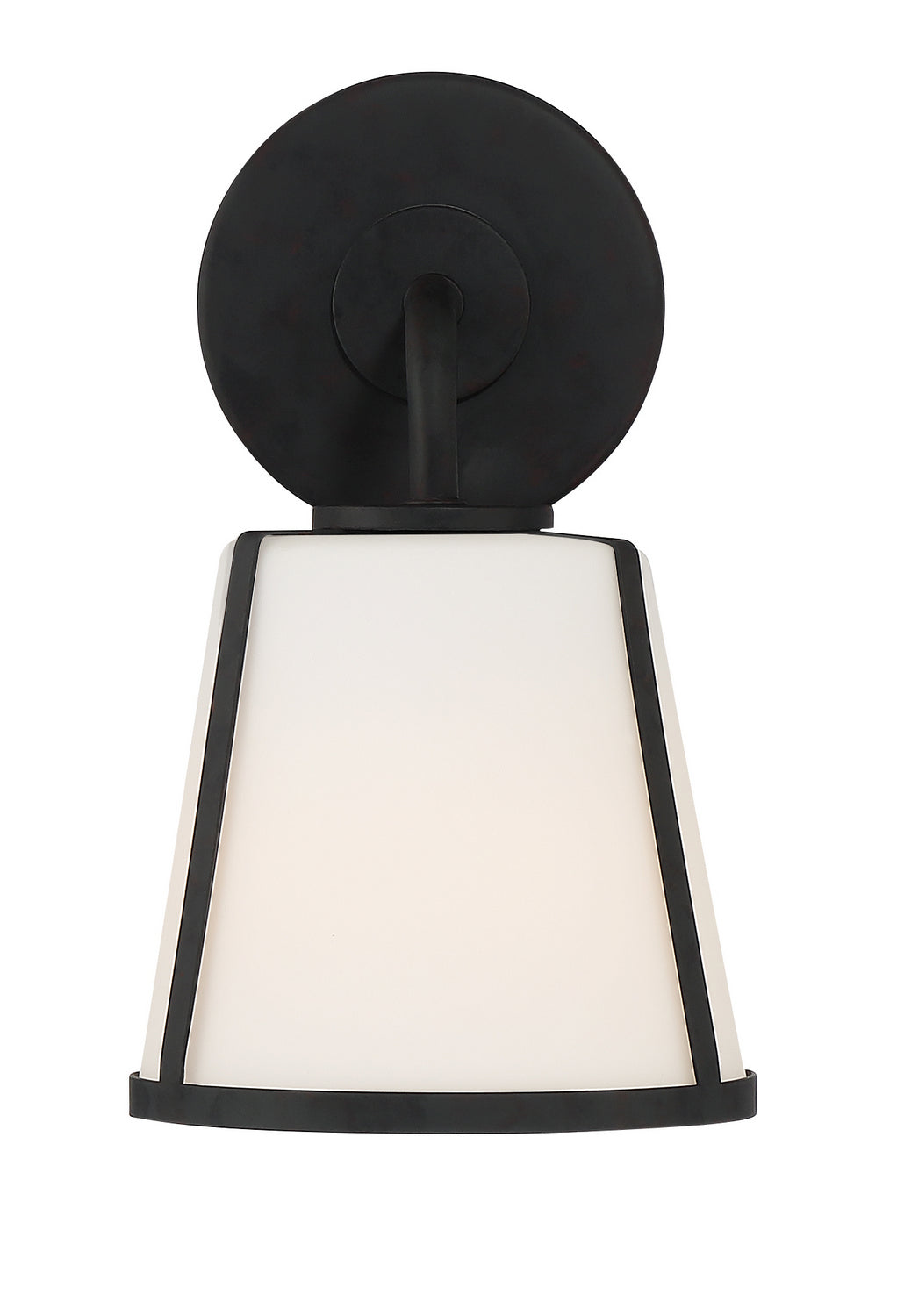 Crystorama - FUL-911-BK - One Light Wall Sconce - Fulton - Black