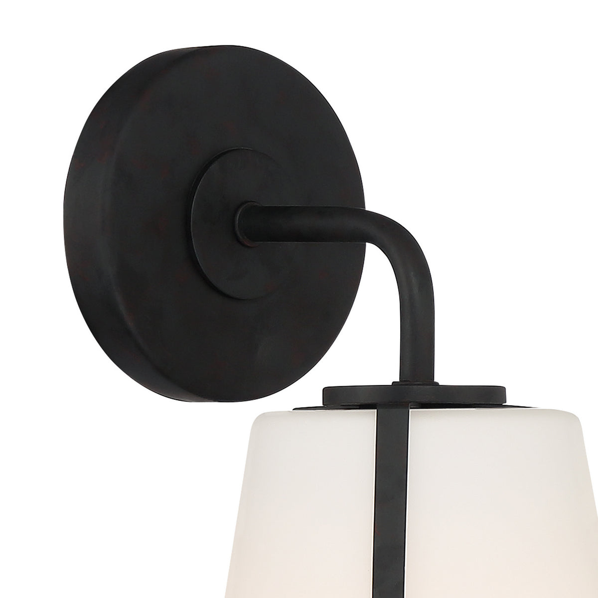 Crystorama - FUL-911-BK - One Light Wall Sconce - Fulton - Black