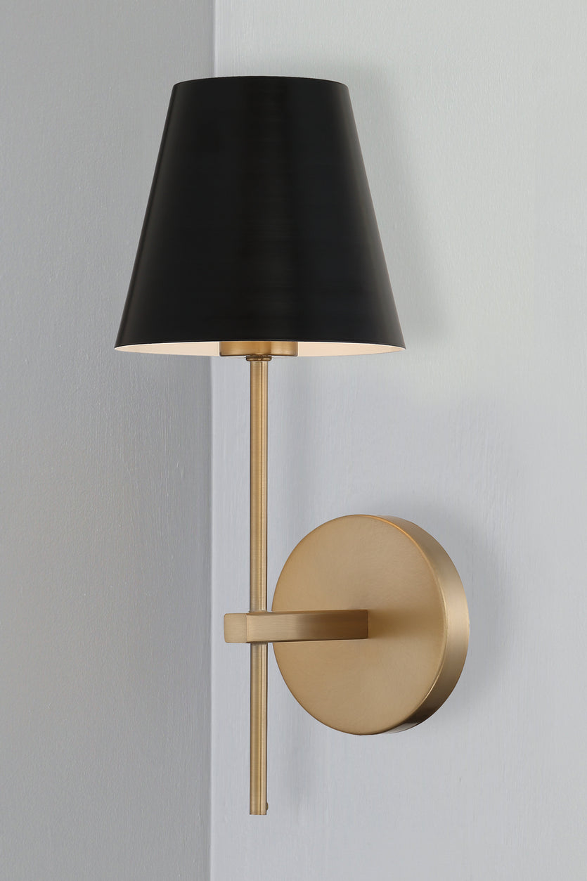 Crystorama - XAV-B8321-VG - One Light Wall Sconce - Xavier - Vibrant Gold