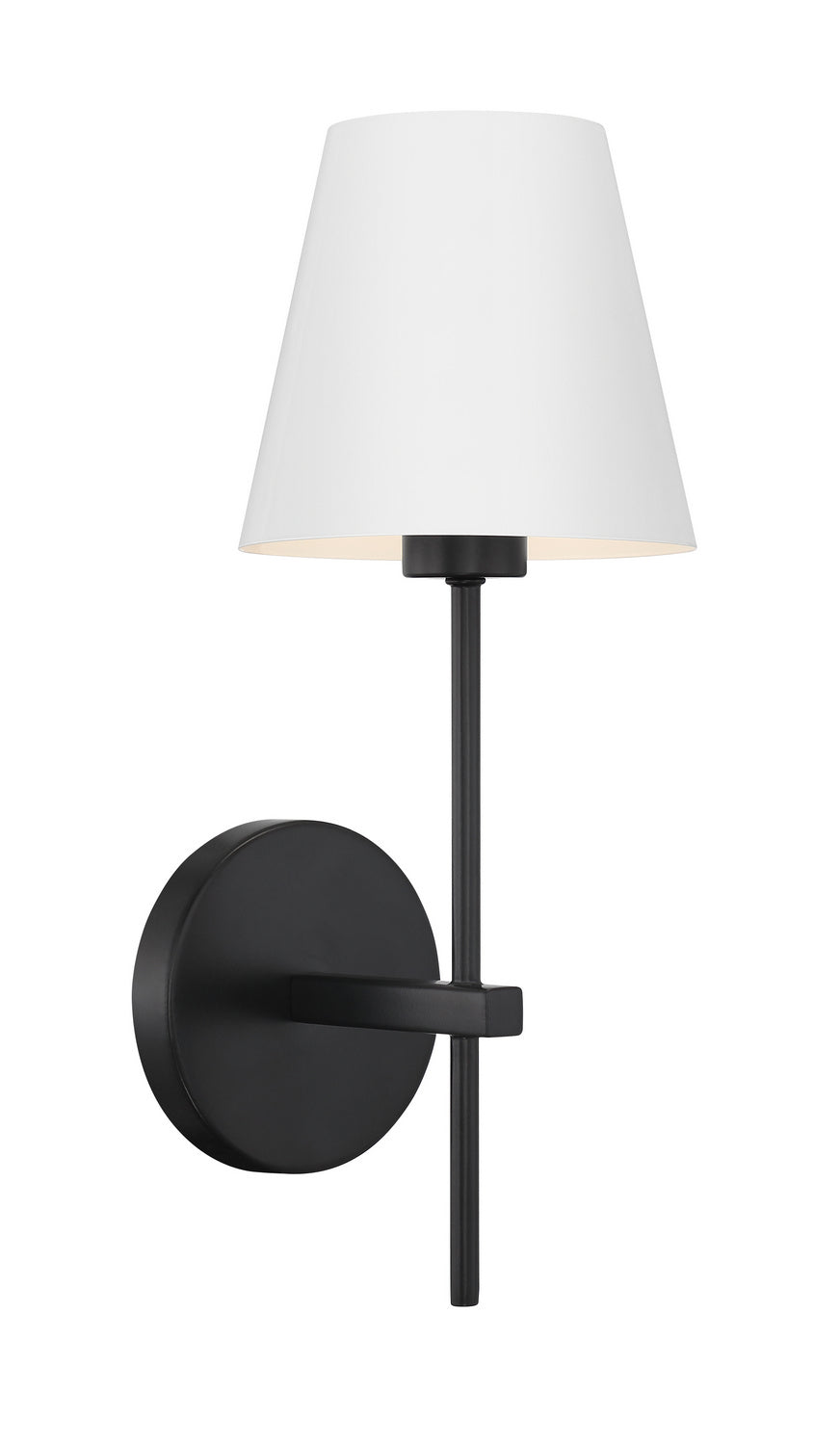 Crystorama - XAV-B8321-MK - One Light Wall Sconce - Xavier - Matte Black