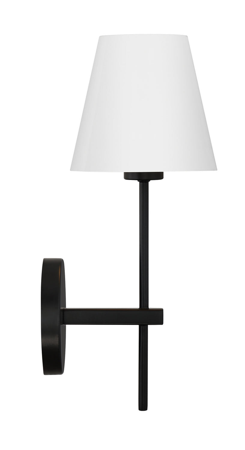 Crystorama - XAV-B8321-MK - One Light Wall Sconce - Xavier - Matte Black