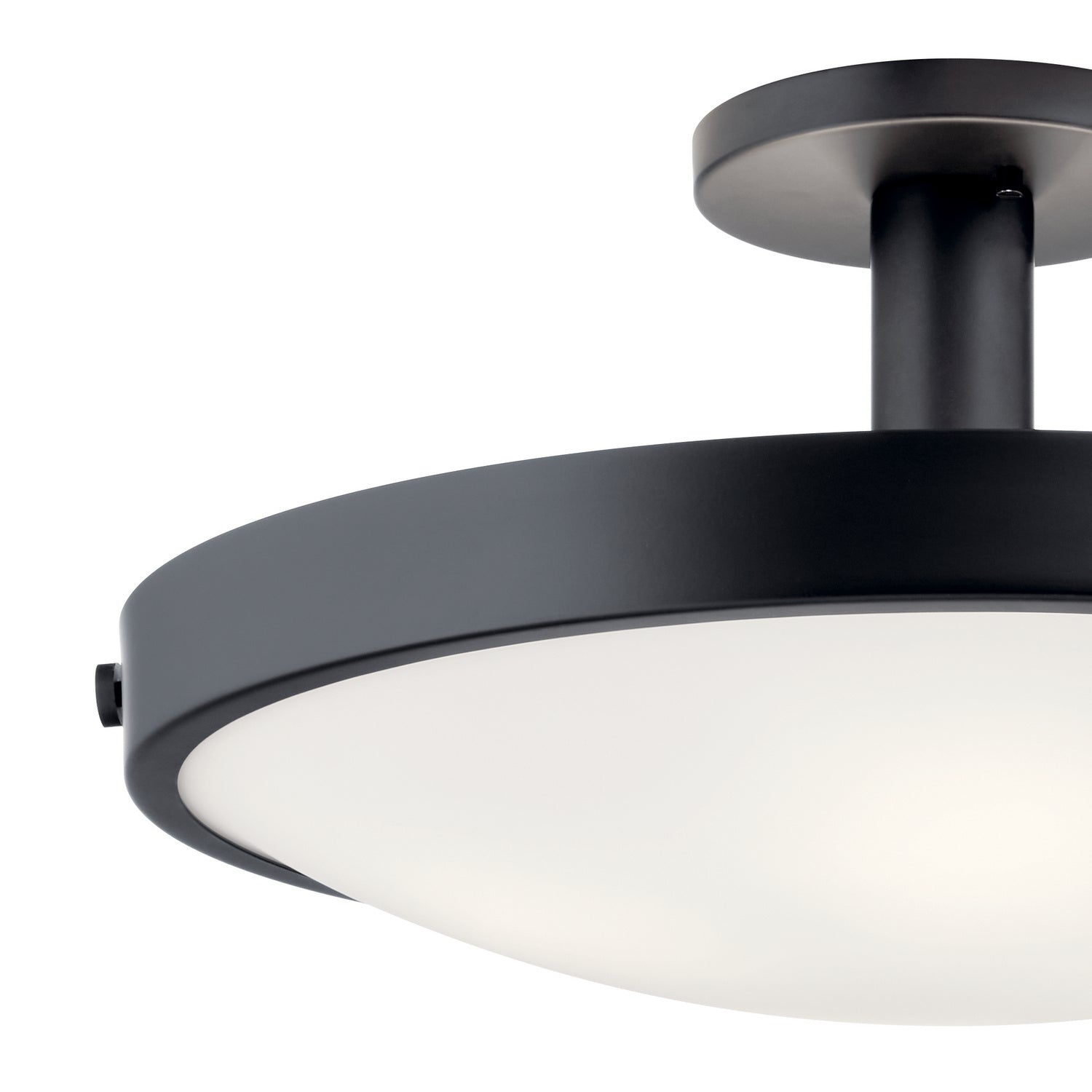 Kichler - 42246BK - Four Light Semi Flush Mount - Lytham - Black