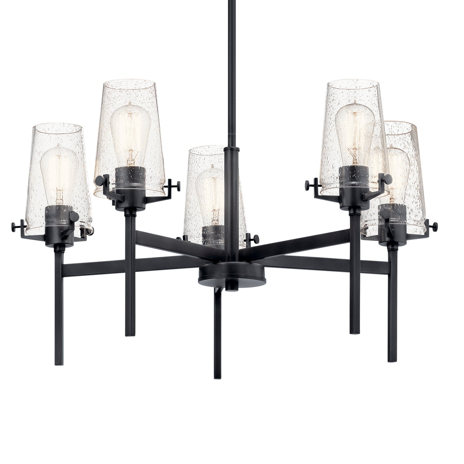 Kichler - 43694BK - Five Light Chandelier - Alton - Black