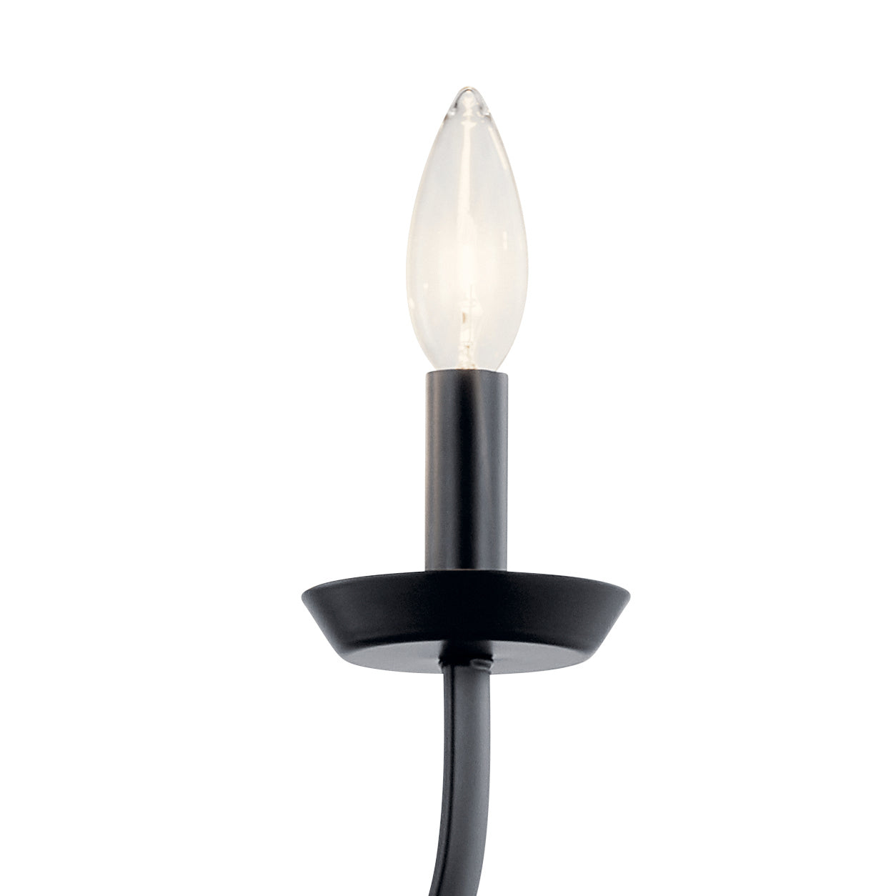 Kichler - 52383BK - Three Light Mini Chandelier - Kennewick - Black