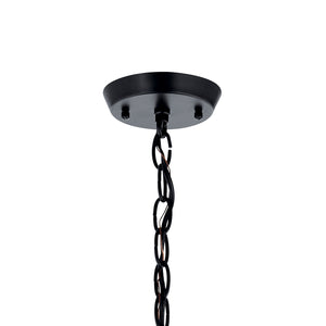 Kichler - 52384BK - Three Light Chandelier - Kennewick - Black