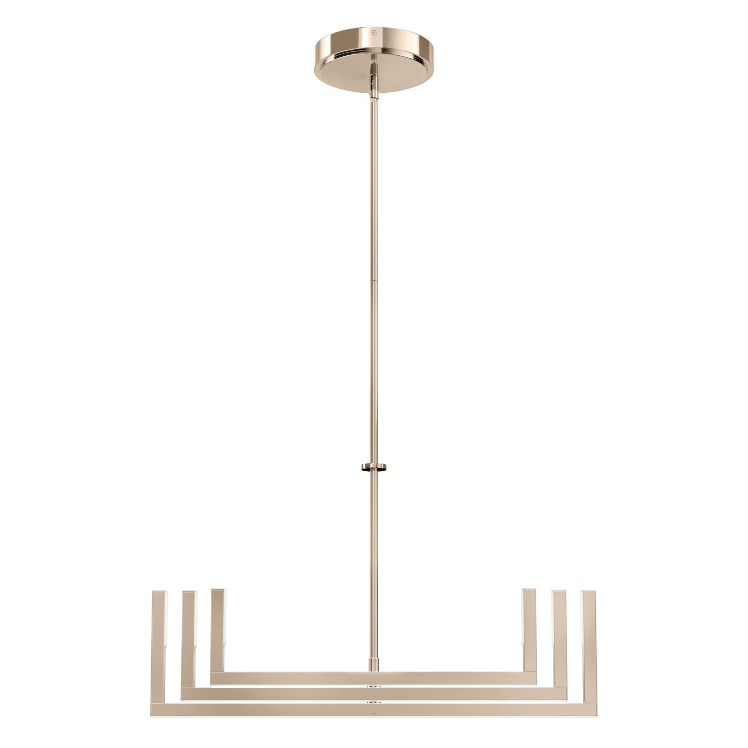 Kichler - 84313PN - LED Chandelier - Priam - Polished Nickel