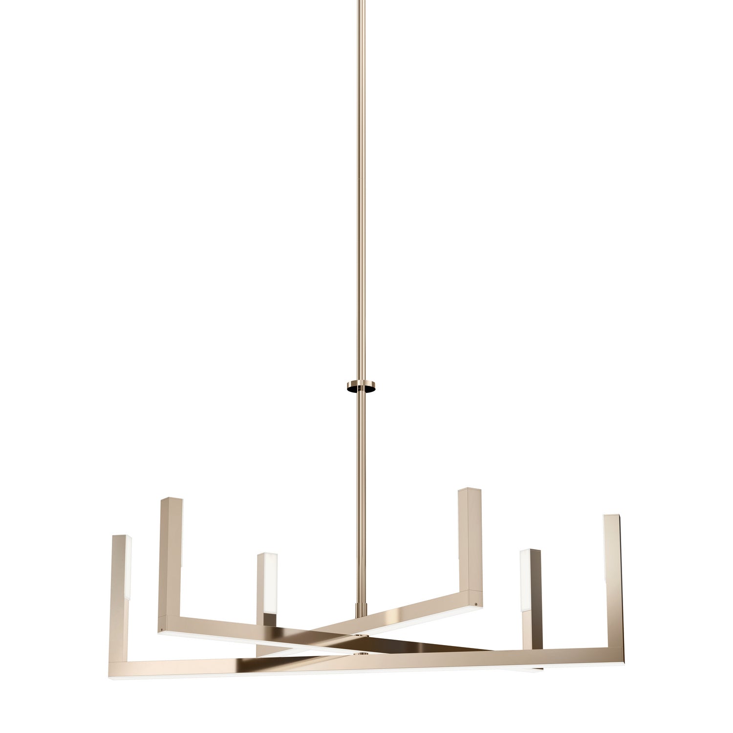 Kichler - 84313PN - LED Chandelier - Priam - Polished Nickel