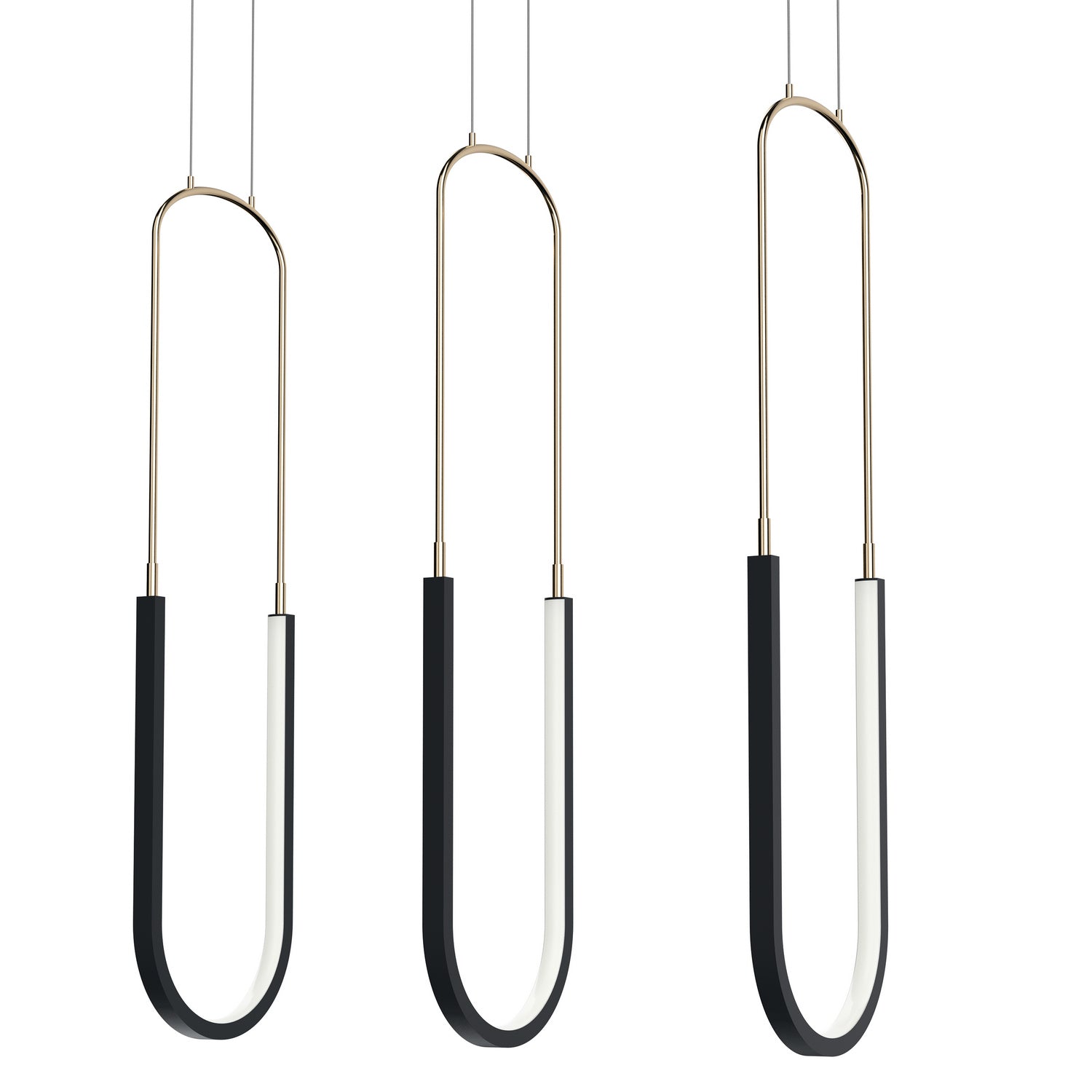 Kichler - 84315MBK - LED Linear Chandelier - Wayan - Matte Black