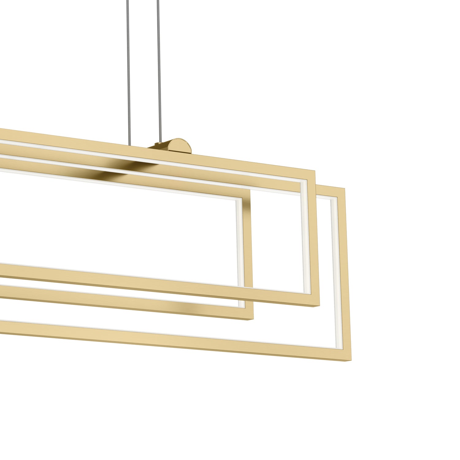 Kichler - 84322CG - LED Linear Chandelier - Jestin - Champagne Gold