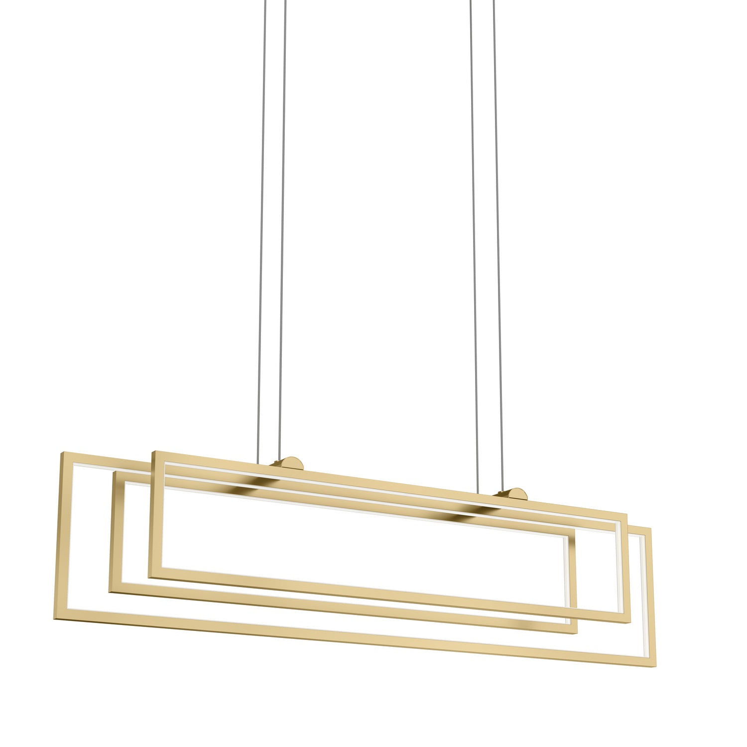 Kichler - 84322CG - LED Linear Chandelier - Jestin - Champagne Gold