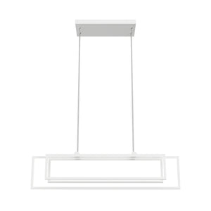 Kichler - 84322WH - LED Linear Chandelier - Jestin - White