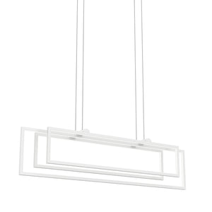 Kichler - 84322WH - LED Linear Chandelier - Jestin - White