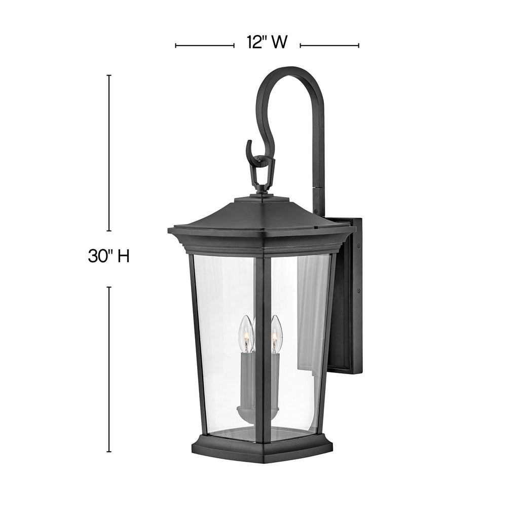 Hinkley - 2369MB - LED Wall Mount - Bromley - Museum Black