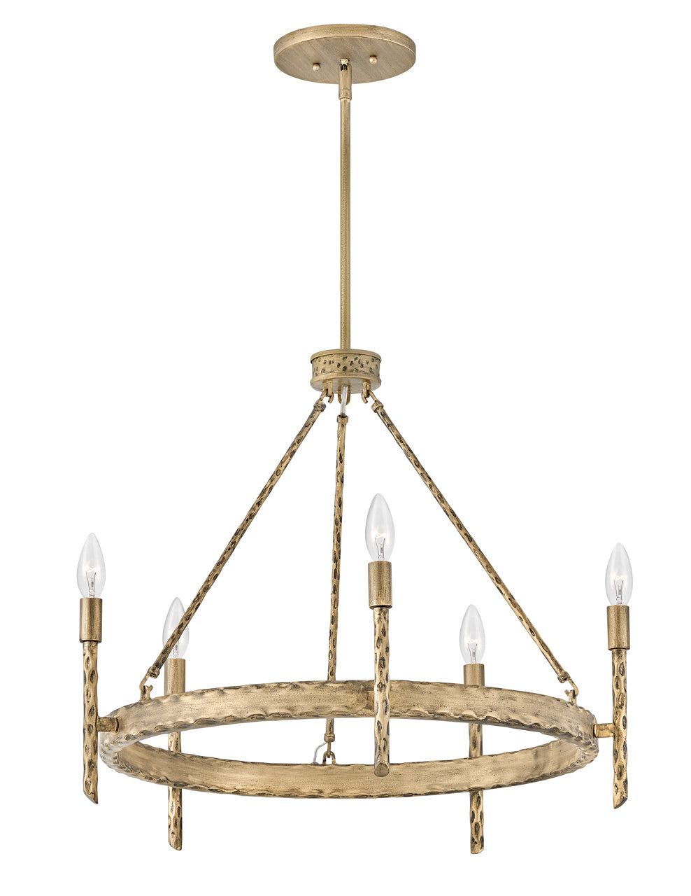 Hinkley - 3675CPG - LED Pendant - Tress - Champagne Gold