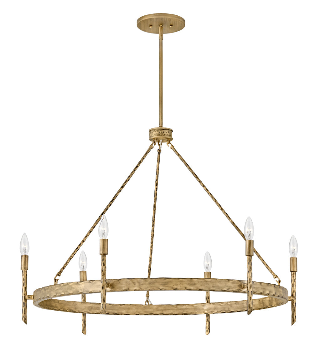 Hinkley - 3678CPG - LED Chandelier - Tress - Champagne Gold