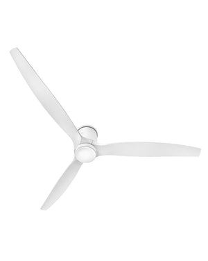 Hinkley - 900872FMW-LWD - 72"Ceiling Fan - Hover Flush - Matte White