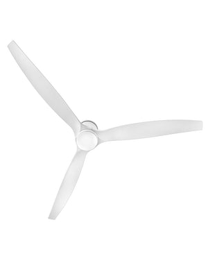 Hinkley - 900872FMW-LWD - 72"Ceiling Fan - Hover Flush - Matte White