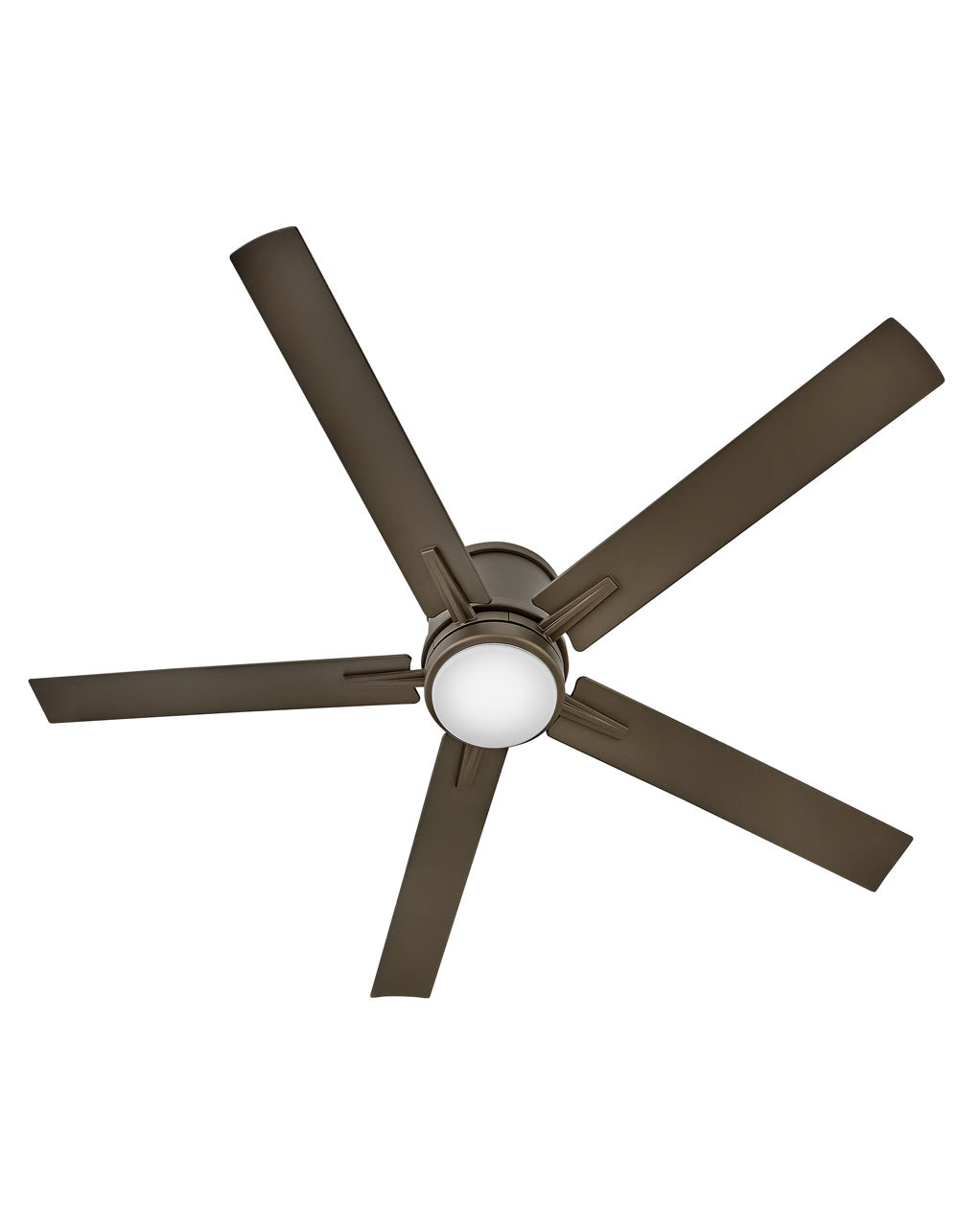 Hinkley - 902552FMM-LWD - 52"Ceiling Fan - Vail Flush - Metallic Matte Bronze