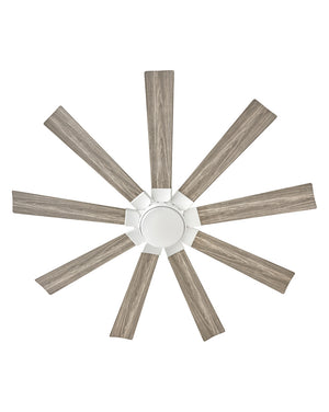 Hinkley - 904260FCW-LWD - 60"Ceiling Fan - Turbine - Chalk White