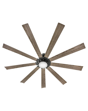 Hinkley - 904280FMB-LWD - 80"Ceiling Fan - Turbine - Matte Black