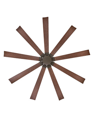 Hinkley - 904280FMM-LWD - 80"Ceiling Fan - Turbine - Metallic Matte Bronze