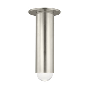 Visual Comfort Modern - 700FMEBL10N-LED927 - LED Flush Mount - Ebell - Antique Nickel