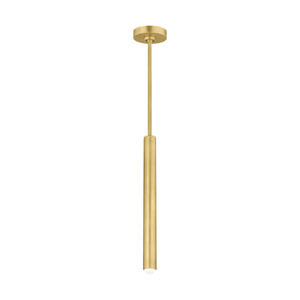 Visual Comfort Modern - 700TDEBL16NB-LED927 - LED Pendant - Ebell - Natural Brass