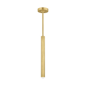Visual Comfort Modern - 700TDEBL16NB-LED927-277 - LED Pendant - Ebell - Natural Brass