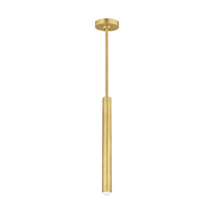 Visual Comfort Modern - 700TDEBL16NB-LED927-277 - LED Pendant - Ebell - Natural Brass