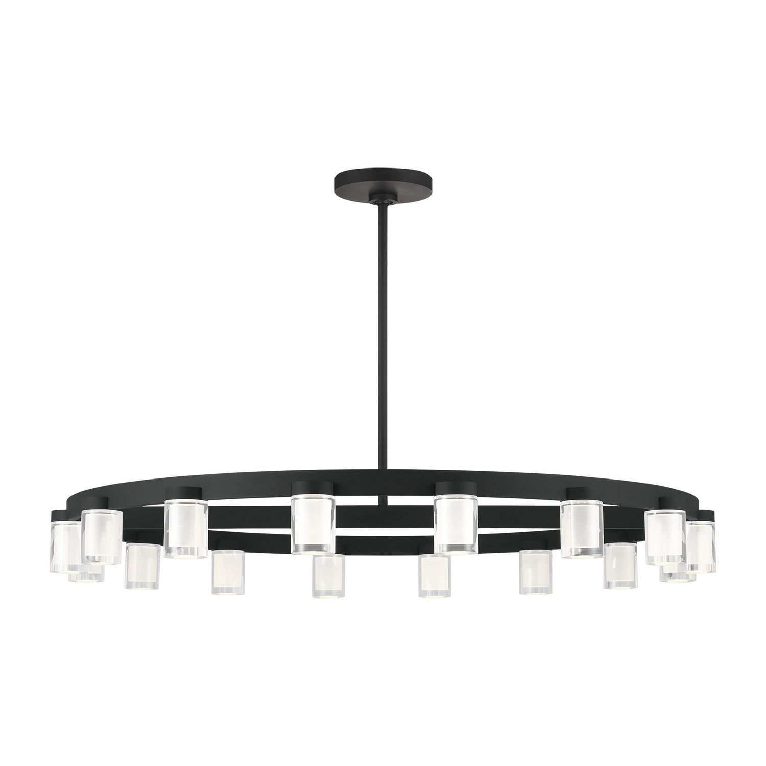 Visual Comfort Modern - 700ESF44B-LED927 - LED Chandelier - Esfera - Nightshade Black