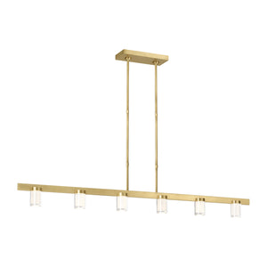 Visual Comfort Modern - 700LSESF60NB-LED927-277 - LED Linear Suspension - Esfera - Natural Brass
