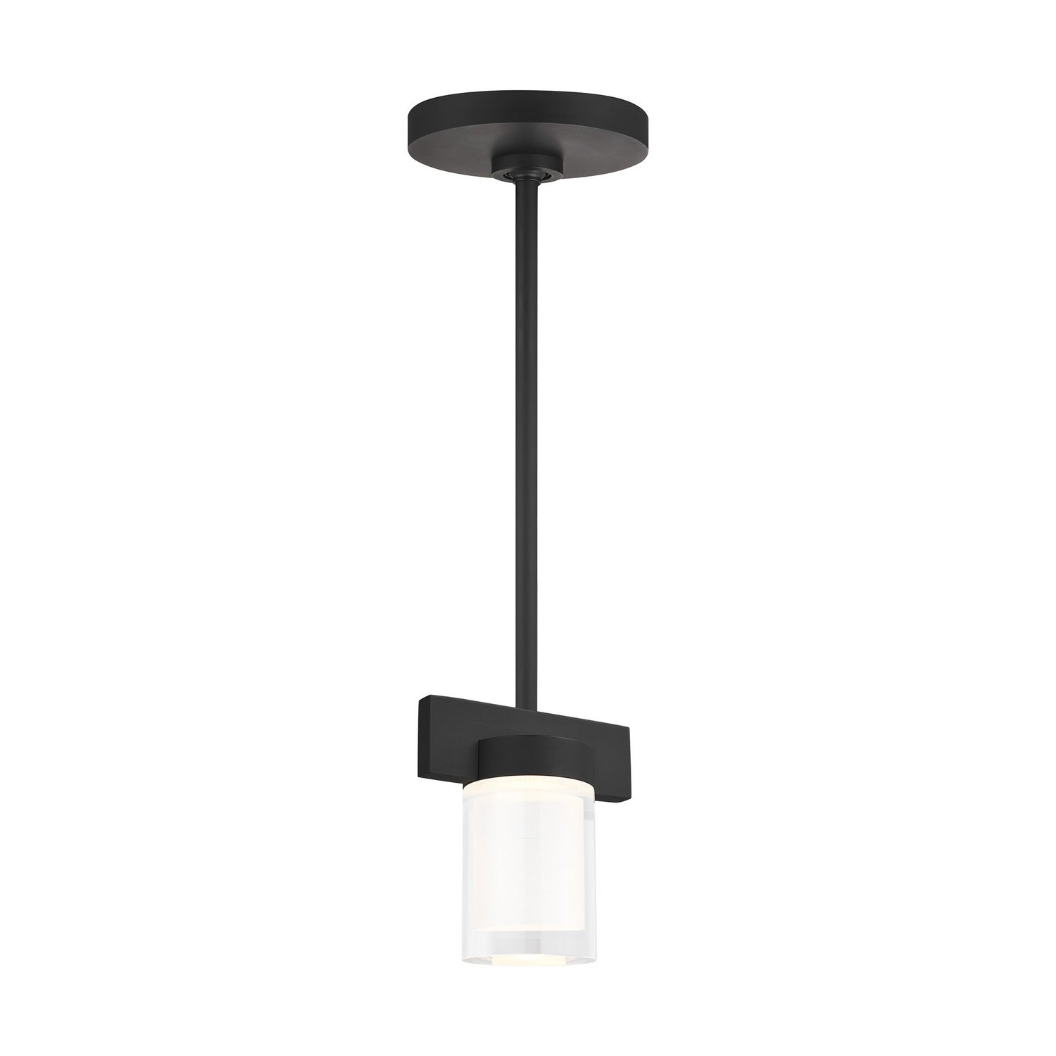 Visual Comfort Modern - 700TDESF5B-LED927 - LED Pendant - Esfera - Nightshade Black